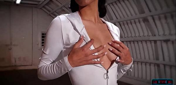  Petite latina Deisy Leon has just perfect natural tits and a tight ass